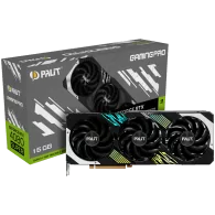 Palit RTX 4080 SUPER GamingPro, 16GB GDDR6X, 256 bit, 1x HDMI 2.1a, 3x DP 1.4a, 3 Fan, 1x 16-pin power connector, recommended PS