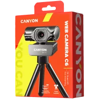 CANYON webcam C6 Quad HD 1440p Black