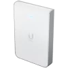 UniFi6 In-Wall. Wall-mounted WiFi 6 access point with a built-in PoE switch.