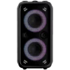 F&D PA200 Portable Wireless Party Speaker, 80W RMS (40W+40W), Subwoofer 2x5.25"+2x2"Tweeter, BT 5.0/USB/AUX, RGB, LED display, R