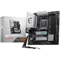 MSI B650M GAMING PLUS WIFI, mATX, AMD Ryzen Dual Channel DDR5 7200+(OC)MHz, 1x PCIe x16 slot, 2x PCI-Ex1 slots, 1x HDMI, 1x DP, 