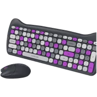CANYON HSET-W6 EN Keyboard+Mouse Kitty Edition AAA+АА Wireless Violet - 3