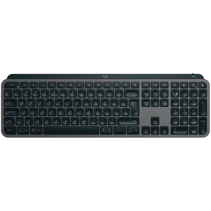 LOGITECH MX Keys S Bluetooth Illuminated Keyboard - GRAPHITE - US INT'L - 1 LOGITECH MX Keys S Bluetooth Illuminated Keyboard - GRAPHITE - US INT'L - 1