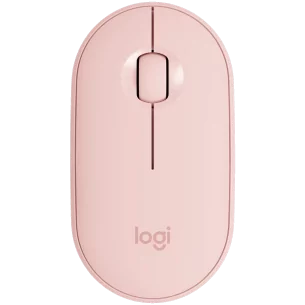 LOGITECH M350S Pebble 2 Bluetooth Mouse - TONAL ROSE - DONGLELESS