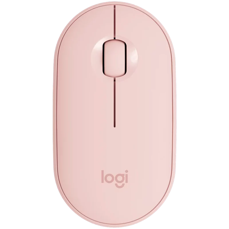 LOGITECH M350S Pebble 2 Bluetooth Mouse - TONAL ROSE - DONGLELESS - 1