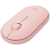 LOGITECH M350S Pebble 2 Bluetooth Mouse - TONAL ROSE - DONGLELESS - 2