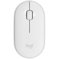 LOGITECH M350S Pebble 2 Bluetooth Mouse - TONAL WHITE - DONGLELESS - 1