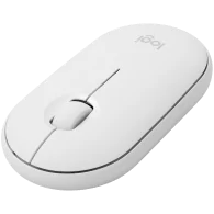 LOGITECH M350S Pebble 2 Bluetooth Mouse - TONAL WHITE - DONGLELESS - 2