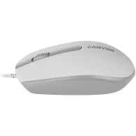 CANYON mouse M-10 Wired White Grey - 5