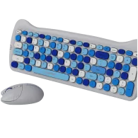 CANYON HSET-W6 EN Keyboard+Mouse Kitty Edition AAA+АА Wireless Blue - 3
