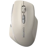 CANYON mouse MW-21 BlueLED 7buttons Wireless Cosmic Latte - 1