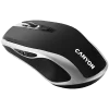 CANYON mouse MW-19 EU Wireless Charge Black Silver