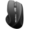 CANYON 2.4Ghz wireless mouse, optical tracking - blue LED, 6 buttons, DPI 1000/1200/1600, Black pearl glossy