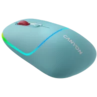 CANYON mouse MW-22 Dual Band RGB Wireless Dark Cyan - 2