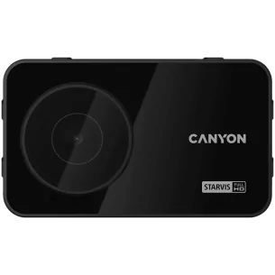 CANYON car recorder DVR10GPS FullHD 1080p Wi-Fi GPS Black