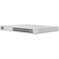 UBIQUITI Hi-Capacity Aggregation (28) 10G SFP+ ports (4) 25G SFP28 ports DC power backup-ready Layer 3 switching. - 1