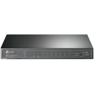 JetStream 8-Port Gigabit Smart PoE+ Switch with 2 SFP SlotsPORT: 8× Gigabit PoE Ports, 2× Gigabit SFP SlotsSPEC: 802.3af/at, 58