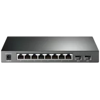 JetStream 8-Port Gigabit Smart PoE+ Switch with 2 SFP SlotsPORT: 8× Gigabit PoE Ports, 2× Gigabit SFP SlotsSPEC: 802.3af/at, 58 