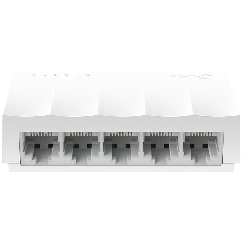 TP-Link LiteWave 5-Port 10/100Mbps Desktop Switch, 5 10/100Mbps RJ45 Ports, Desktop Plastic Case, Green Ethernet technology - 1 TP-Link LiteWave 5-Port 10/100Mbps Desktop Switch, 5 10/100Mbps RJ45 Ports, Desktop Plastic Case, Green Ethernet technology - 1