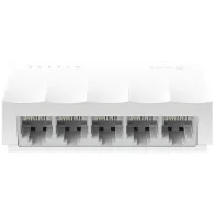 TP-Link LiteWave 5-Port 10/100Mbps Desktop Switch, 5 10/100Mbps RJ45 Ports, Desktop Plastic Case, Green Ethernet technology - 1