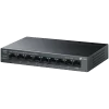 TP-Link LS109P 9-Port 10/100 Mbps Desktop Switch with 8-Port PoE+, 8× 10/100 Mbps PoE+ Ports, 1× 10/100 Mbps Non-PoE Port, 802.3