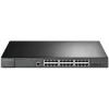 JetStream 24-Port Gigabit and 4-Port 10GE SFP+ L2+ Managed Switch with 24-Port PoE+PORT: 24× Gigabit PoE+ Ports, 4× 10G SFP+ Slo