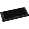 DeepCool LE520, 240mm CPU Liquid Cooler, 2x120mm ARGB PWM Fans, Anti-Leak Technology, ARGB Pump Top, Black, LGA 1700/1200/115x, 