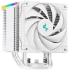 DeepCool AK500 Digital WH, CPU Air Cooler, 1x120mm FK120 PWM FDB Fan, ARGB, Digital Display, White, TDP 240W, 5 Heatpipes, Fluid