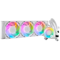 EK-Nucleus AIO CR360 Lux D-RGB - White, 3x EK-FPT FAN 120 D-RGB PWM fans, Rotatable ARGB Pump Top, Intel Sockets LGA: 1150, 1151