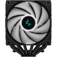 DeepCool AG620 BK ARGB, CPU Air Cooler, 2x120mm ARGB PWM Fan, TDP 260W, 6 Heatpipes, LGA2066/2011-v3/2011/1700/1200/115x, AMD AM