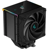 DeepCool AK500 Digital, CPU Air Cooler, 1x120mm FK120 PWM FDB Fan, Digital Display, ARGB, TDP 240W, 5 Heatpipes, Black, LGA2066/