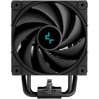 DeepCool AK500 Digital, CPU Air Cooler, 1x120mm FK120 PWM FDB Fan, Digital Display, ARGB, TDP 240W, 5 Heatpipes, Black, LGA2066/