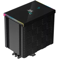 DeepCool AK500 Digital, CPU Air Cooler, 1x120mm FK120 PWM FDB Fan, Digital Display, ARGB, TDP 240W, 5 Heatpipes, Black, LGA2066/