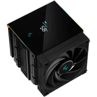 DeepCool AK620 Digital, CPU Air Cooler, 2x120mm FK120 PWM Fan, Digital Display, ARGB, TDP 260W, 6 Heatpipes, LGA2066/2011-v3/201