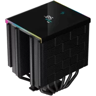 DeepCool AK620 Digital, CPU Air Cooler, 2x120mm FK120 PWM Fan, Digital Display, ARGB, TDP 260W, 6 Heatpipes, LGA2066/2011-v3/201