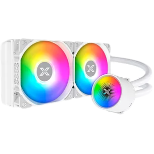 Xigmatek Liquid Killer X Arctic 240 EN47963, AIO Liquid Cooler, New X logo ARGB Pump Head, 2x120mm ARGB Fan, Plastic Steel Backp