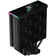 DeepCool AK400 Digital, CPU Air Cooler, 1x120mm FK120 PWM Fan, Digital Display, ARGB, TDP 220W, 4 Heatpipes, Black, LGA1700/1200