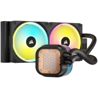 CORSAIR iCUE LINK H100i LCD AIO, 240mm Radiator, Liquid CPU Cooler, 277mm x 120mm x 27mm radiator, EAN: 0840006665885 - 2