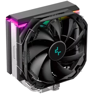 DeepCool AS500, CPU Air Cooler, 1x140mm FK120 PWM FDB Fan, Addressable RGB LED, Fluid Dynamic Bearing, Intel LGA2066/2011-v3/201