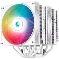 DeepCool AG620 WH ARGB, CPU Air Cooler, 2x120mm ARGB PWM Fan, TDP 260W, 6 Heatpipes, Intel LGA2066/2011-v3/2011/1700/1200/115x, 