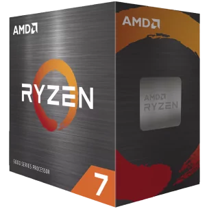 AMD CPU Desktop Ryzen 7 8/16T 5800XT (3.8GHz/4.8GHz,36MB,105W,AM4) box, with Wraith Prism cooler