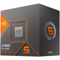 AMD CPU Desktop Ryzen 5 6C/12T 8400F (4.2GHz/4.7GHz,22MB,65W,AM5) box, with Wraith Stealth Cooler - 1