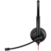 CANYON PC headset HS-07 PC Mic 3.5/USB Flat 2.8m Black - 4