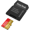 SanDisk Extreme microSDXC 512GB + SD Adapter + 1 year RescuePRO Deluxe up to 190MB/s & 130MB/s Read/Write speeds A2 C10 V30 UHS-