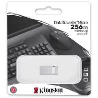 Kingston 256GB DataTraveler Micro 200MB/s Metal USB 3.2 Gen 1, EAN: 740617327984 - 3
