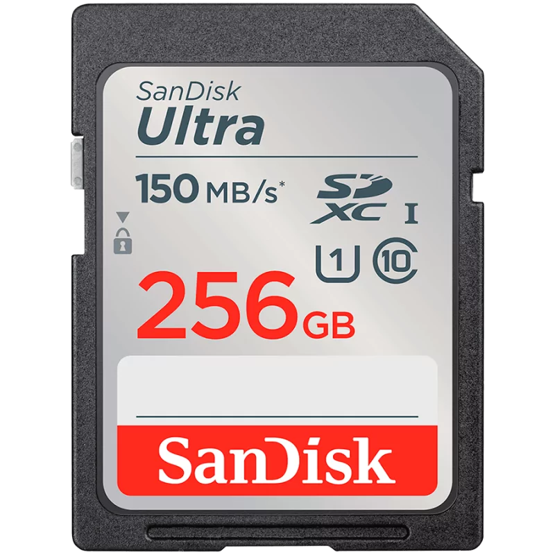 SanDisk Ultra 256GB SDXC Memory Card 150MB/s, EAN: 619659200237