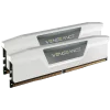 Corsair DDR5, 5600MT/s 32GB 2x16GB DIMM, Unbuffered, 36-36-36-76, Std PMIC, XMP 3.0, VENGEANCE DDR5 White Heatspreader, Black PC