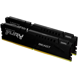 Kingston 16GB 5200MT/s DDR5 CL36 DIMM (Kit of 2) FURY Beast Black EXPO, EAN: 740617331806