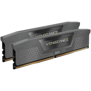 Corsair DDR5, 5600MT/s 32GB 2x16GB DIMM, Unbuffered, 40-40-40-77, Std PMIC, XMP 3.0, VENGEANCE DDR5 Black Heatspreader, Black PC