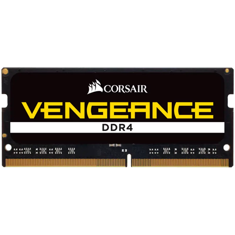 Corsair DDR4, 3200MHz 16GB 1x16GB SODIMM, Unbuffered, 22-22-22-53, Black PCB, 1.2V, EAN:0840006642299 - 1